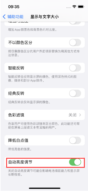 昌黎苹果15维修店分享iPhone 15 Pro系列屏幕亮度 