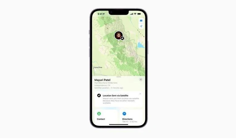 昌黎苹果14维修分享iPhone14系列中 FindMy功能通过卫星分享位置方法教程 