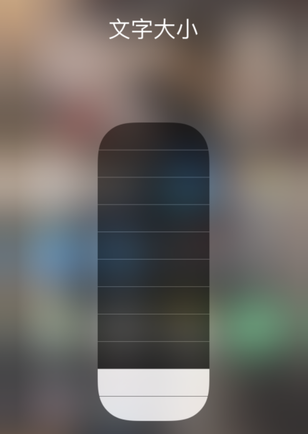 昌黎苹果手机维修分享小技巧：在 iPhone 控制中心快速调节字体大小 