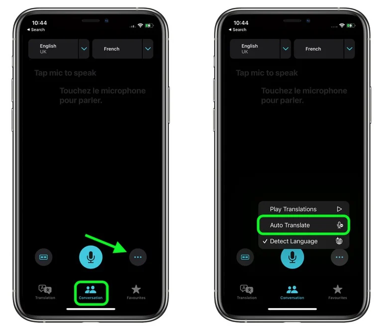 昌黎苹果手机维修分享iOS 15 “翻译” App 新改进 